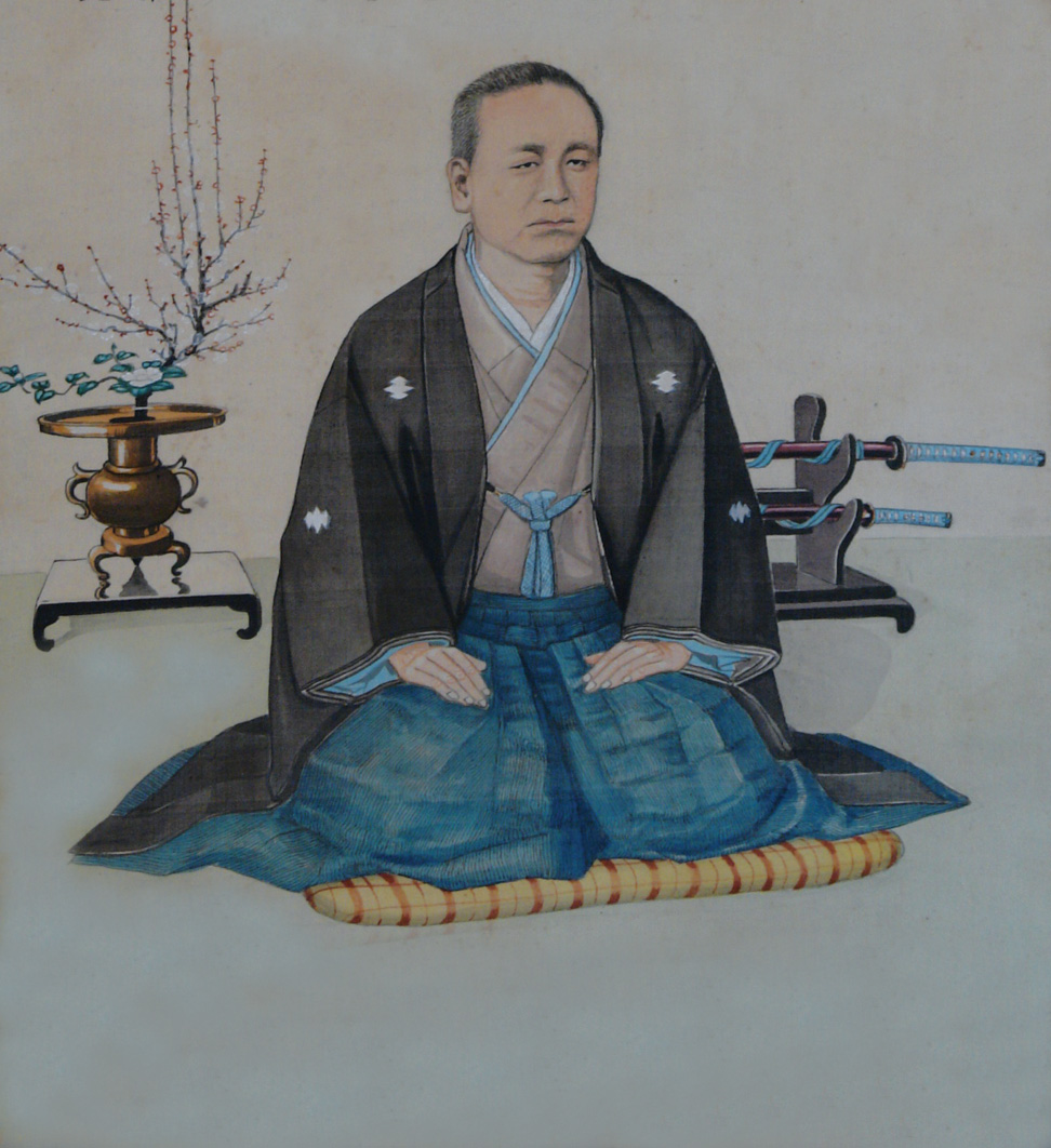 松岡九一郎肖像