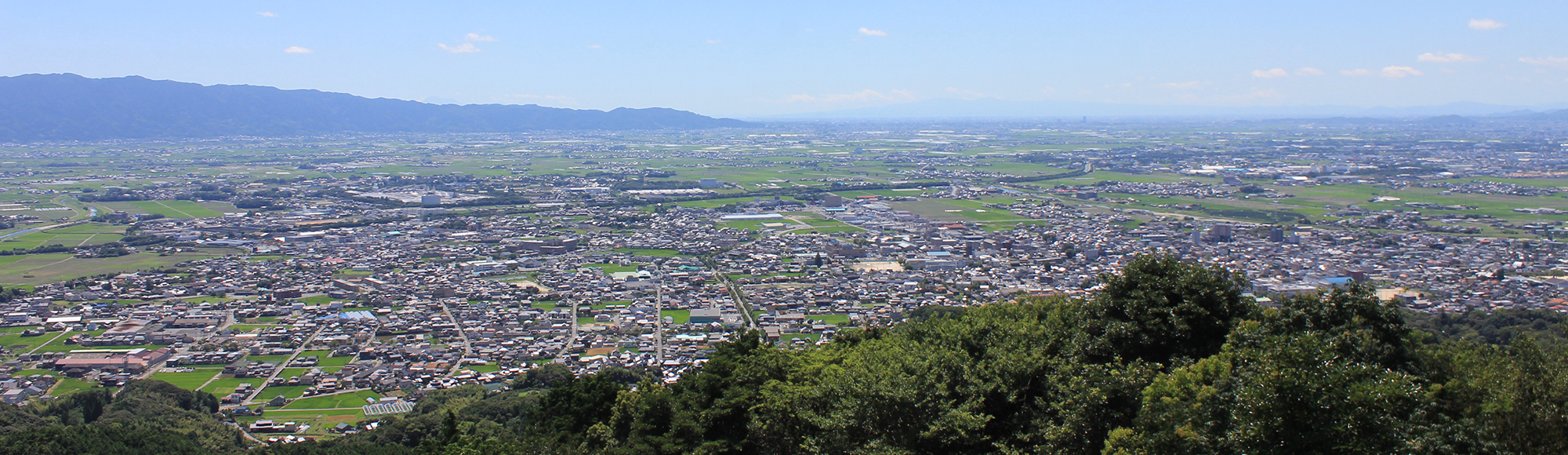 大平山からの眺め