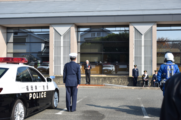 令和6年12月3日【年末年始特別警戒活動出動式】の画像1