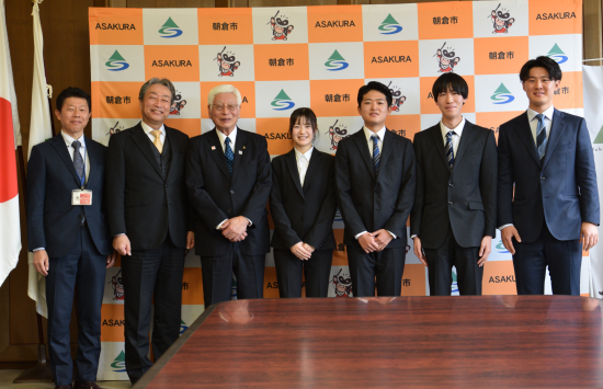 令和6年12月17日【福岡大学公認サークル「災害架け橋隊」来訪】の画像