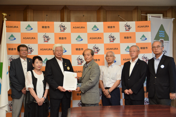 令和6年7月1日【「社会を明るくする運動」内閣総理大臣及び県知事メッセージ伝達式】の画像