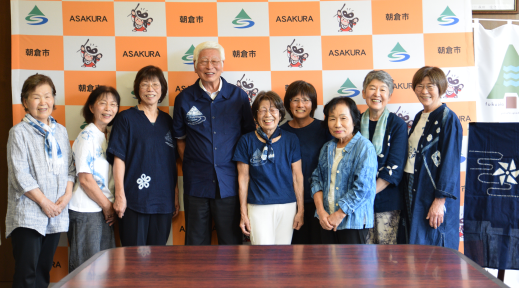 令和6年9月26日【’甘木絞り連絡協議会来訪】の画像