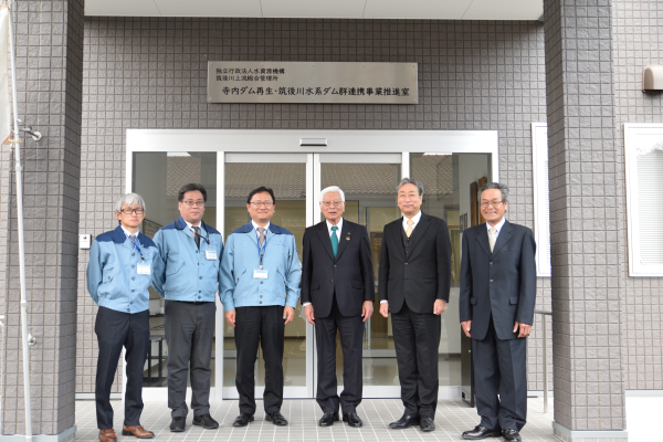 令和7年4月3日【寺内ダム再生・筑後川水系ダム群連携事業推進室落成式】の画像
