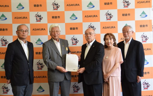 令和7年7月2日【社会を明るくする運動」内閣総理大臣及び県知事メッセージ伝達式】の画像