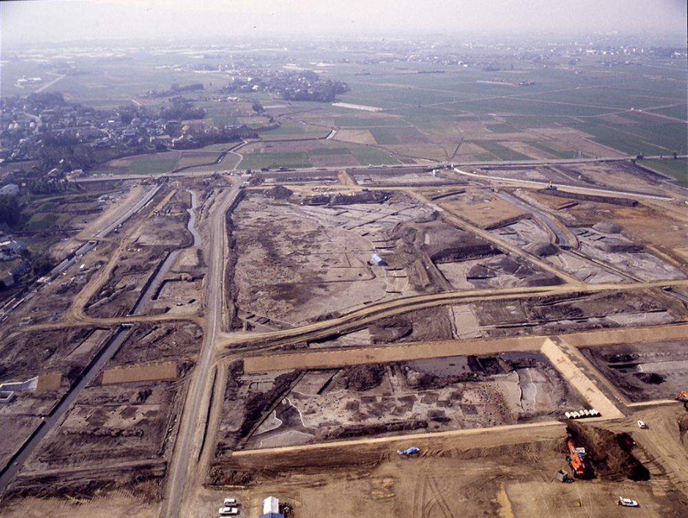 平塚川添遺跡　全景