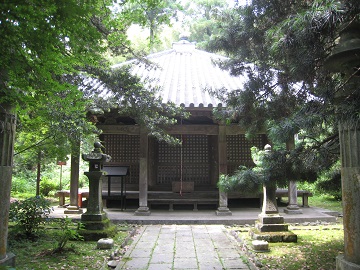 普門院本堂の外観