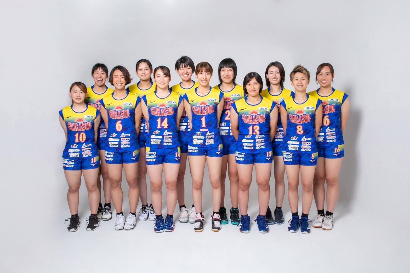 福岡ギラソールの選手のみなさんの画像