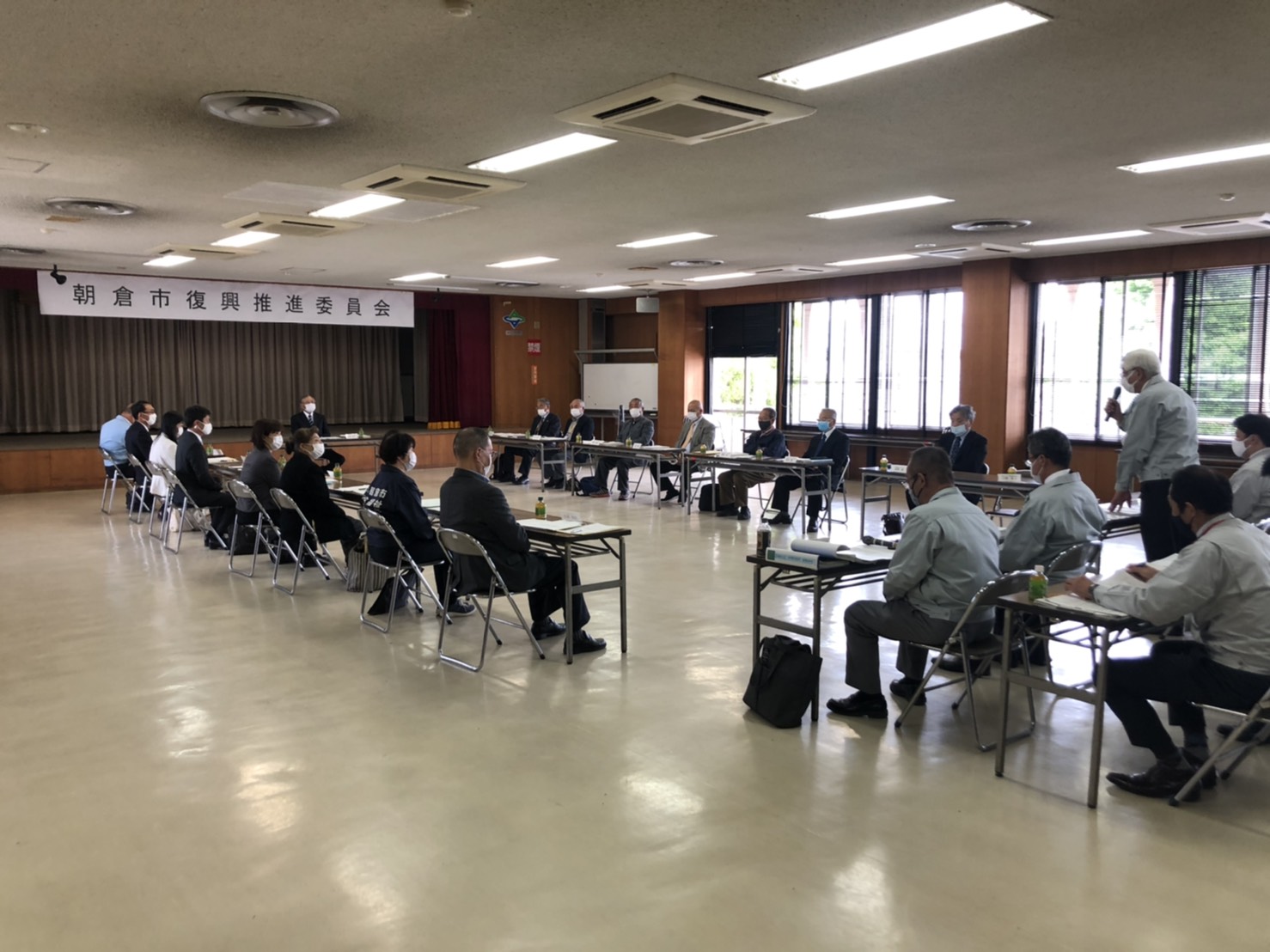 第5回朝倉市復興推進委員会を開催しましたの画像