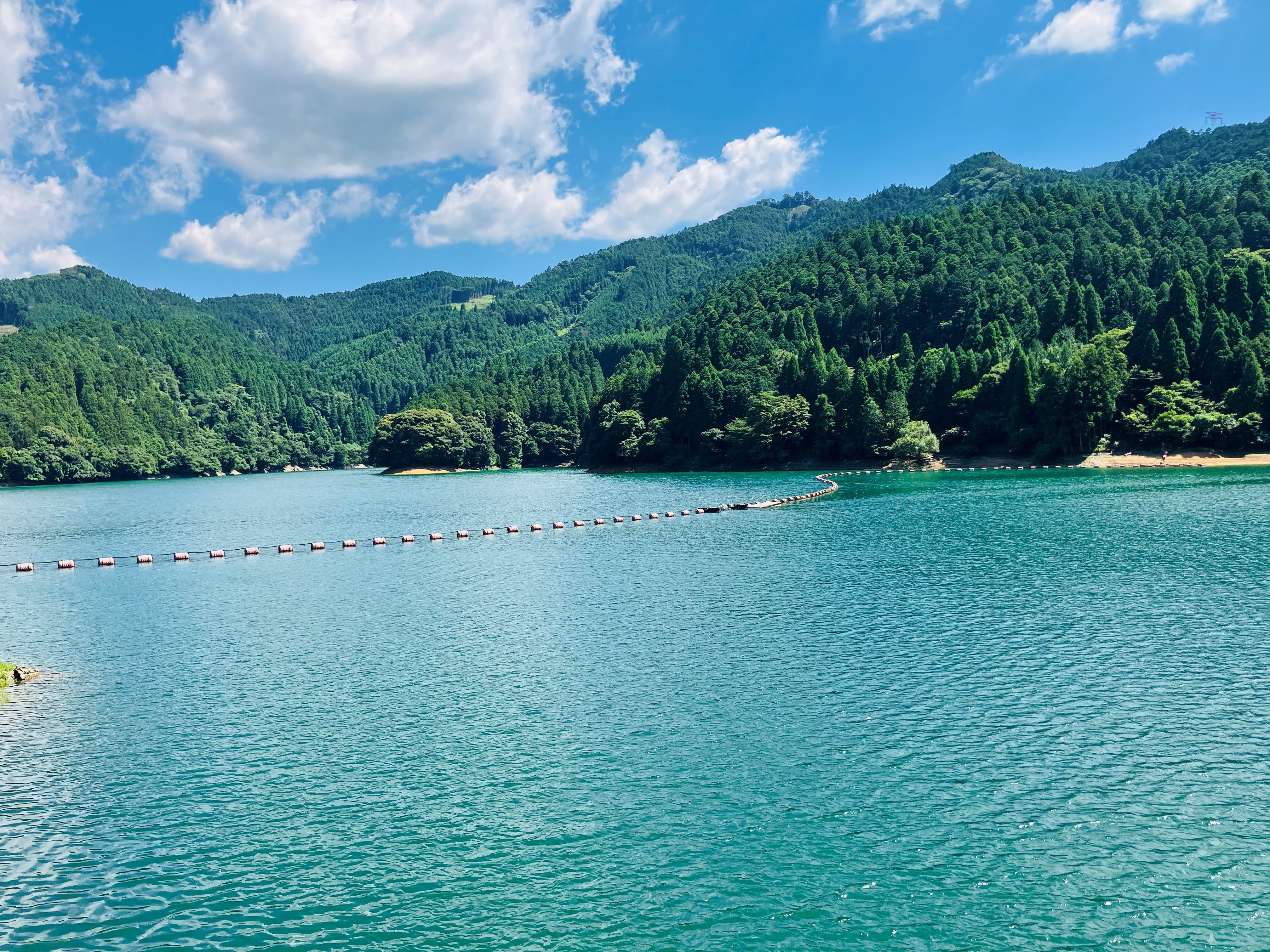江川ダム ダム湖(上秋月湖)の画像