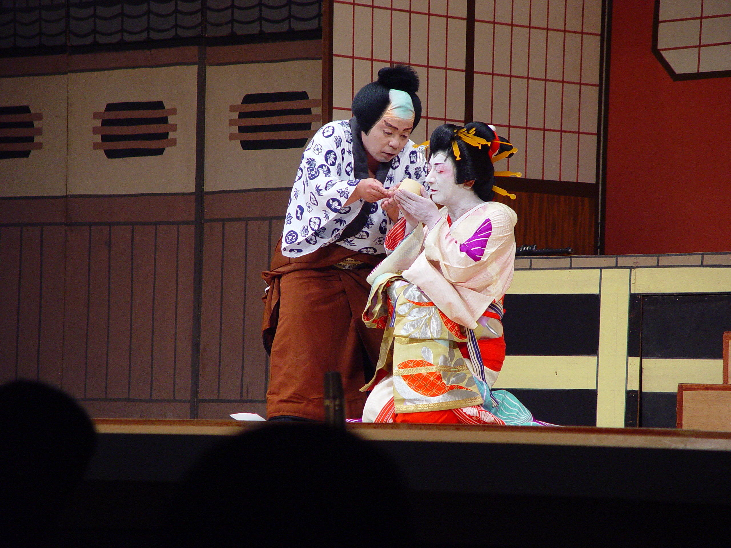 甘木盆俄保存公演の様子の画像3