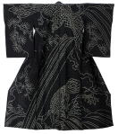 甘木絞り「松に鷹文様」の画像