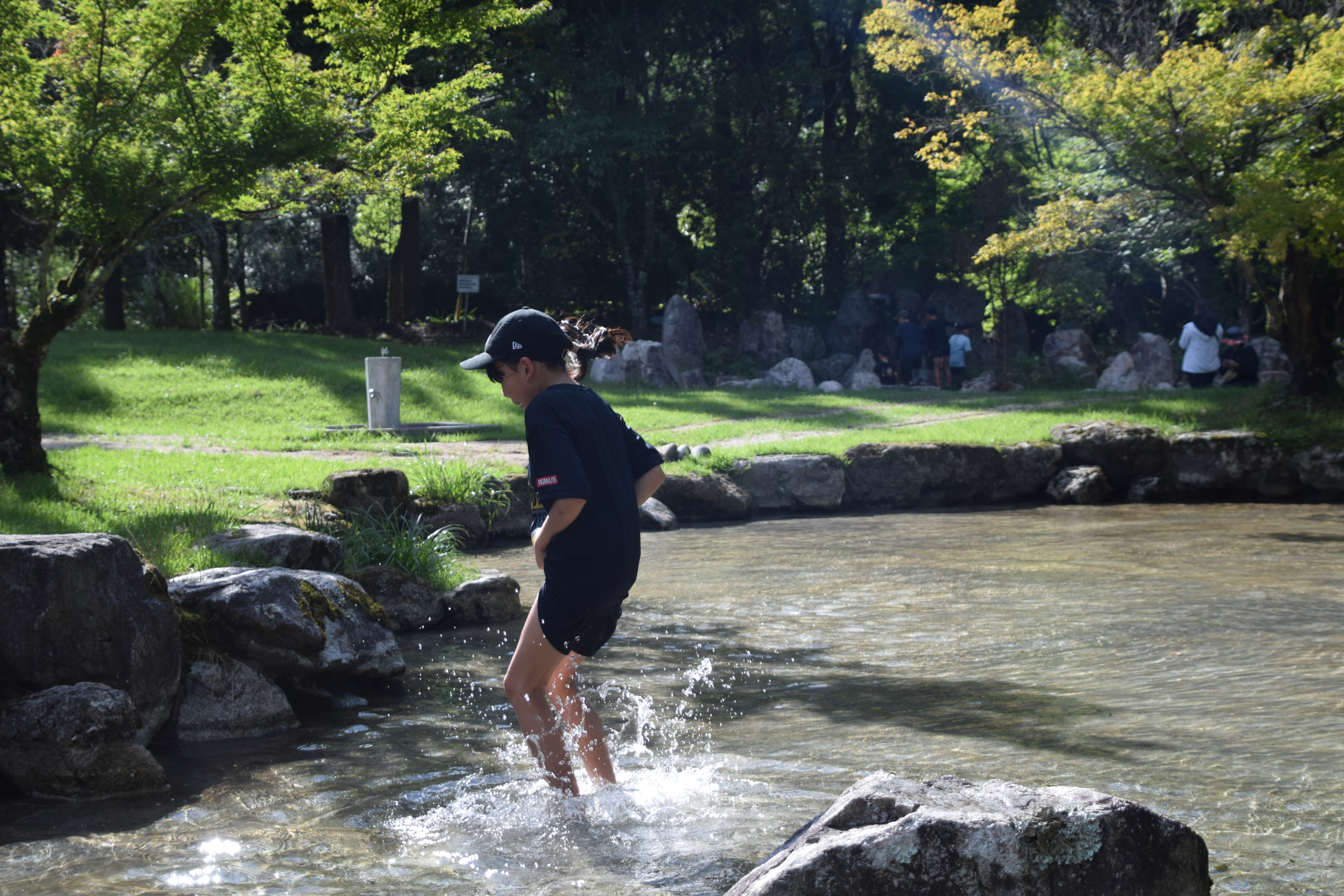 ばしゃばしゃ池の画像