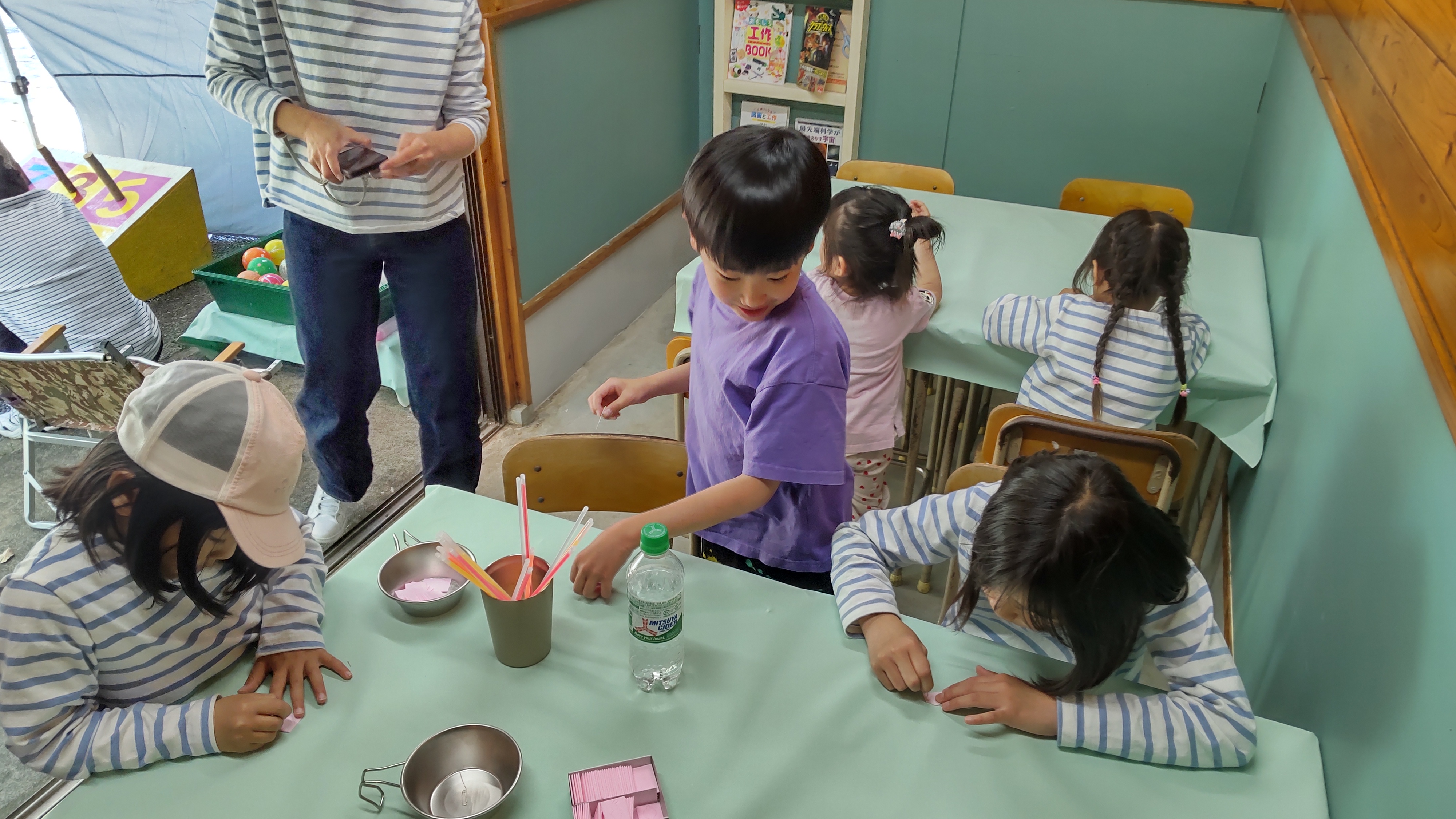 お子様向けワークショップの様子