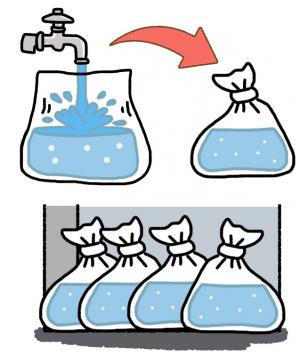 水のうの使い方