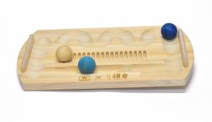 誕生祝い品　木製玩具　山田堰のクーゲルバーン