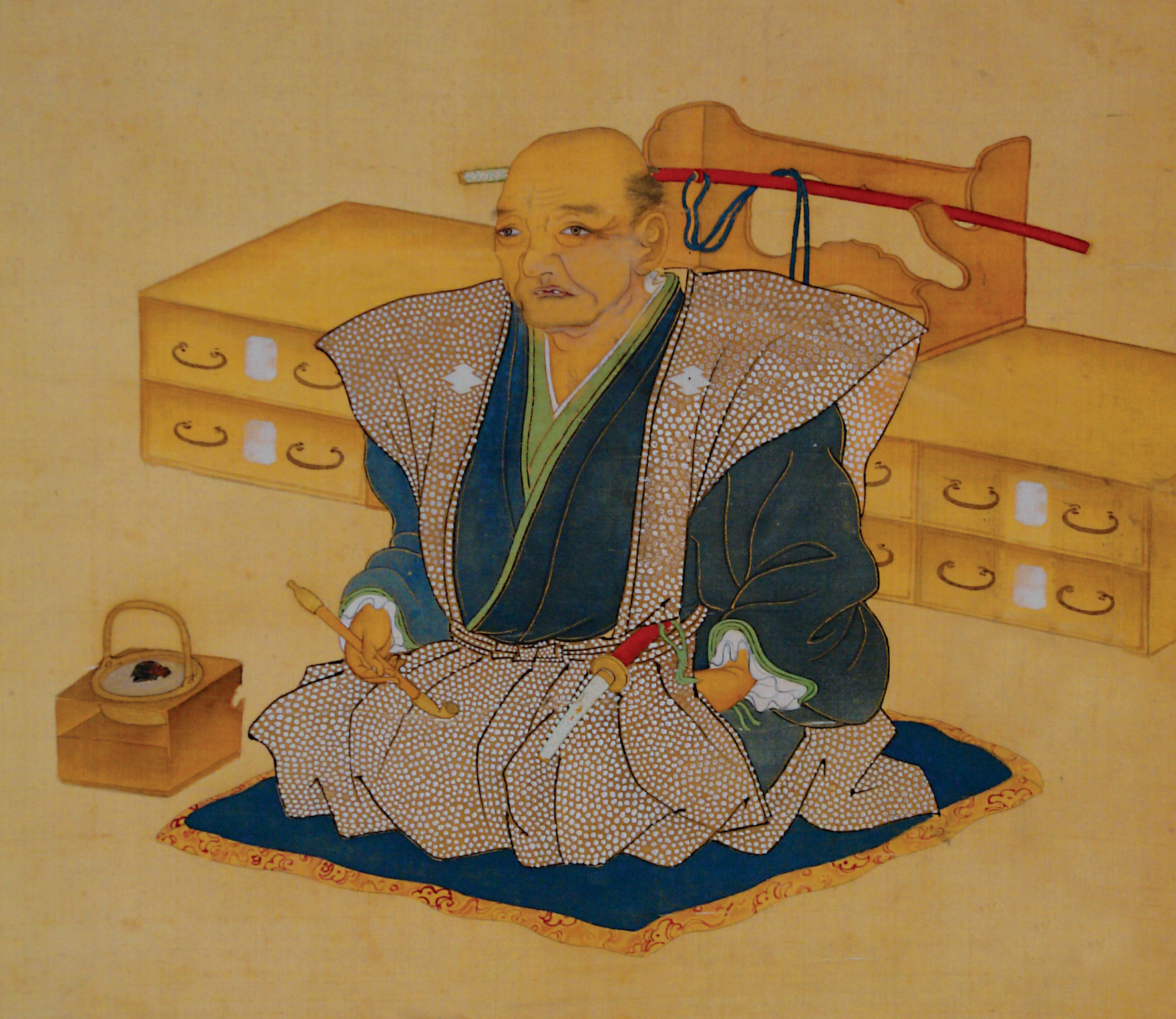 松岡九郎次肖像