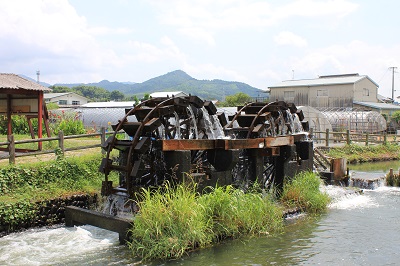 三島の二連水車