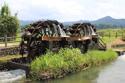 久重の二連水車