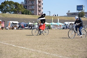 自転車に挑戦！