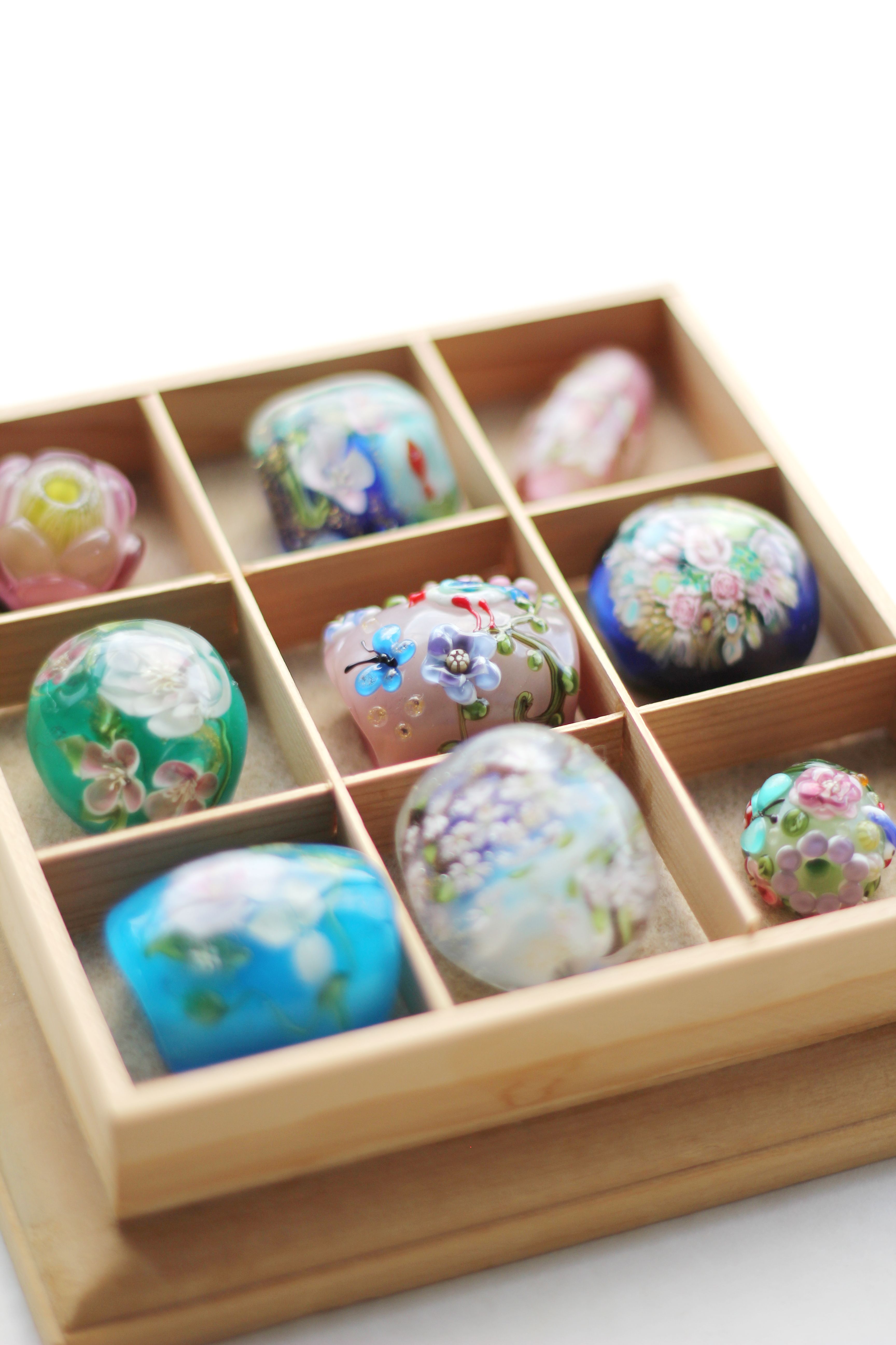 トンボ玉作品展