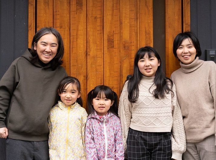 移住者インタビュー　中村さんご家族