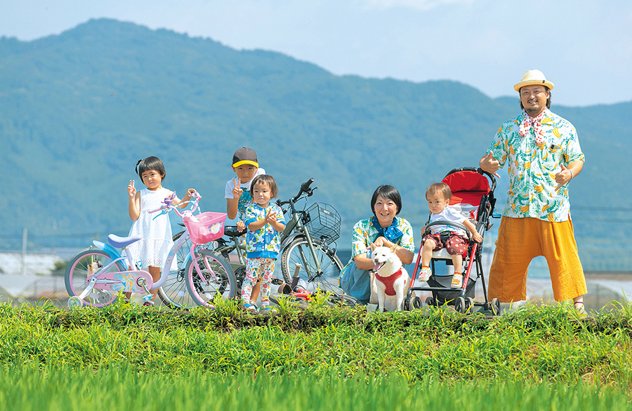 移住者インタビュー　海老澤さんご家族