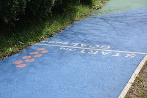 甘木公園　スロージョギングコース